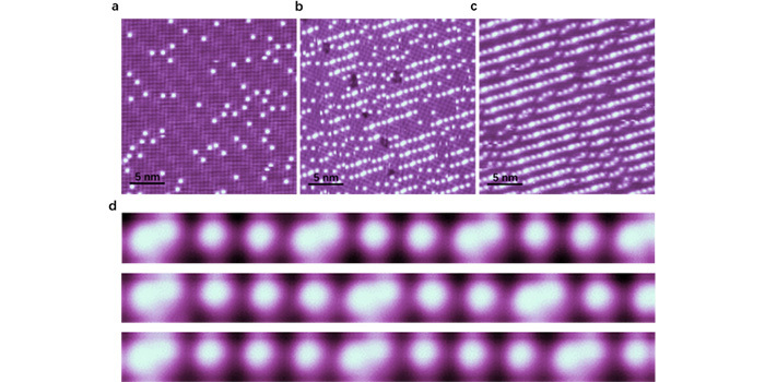 实现硼烯原子晶体结构的反向调控