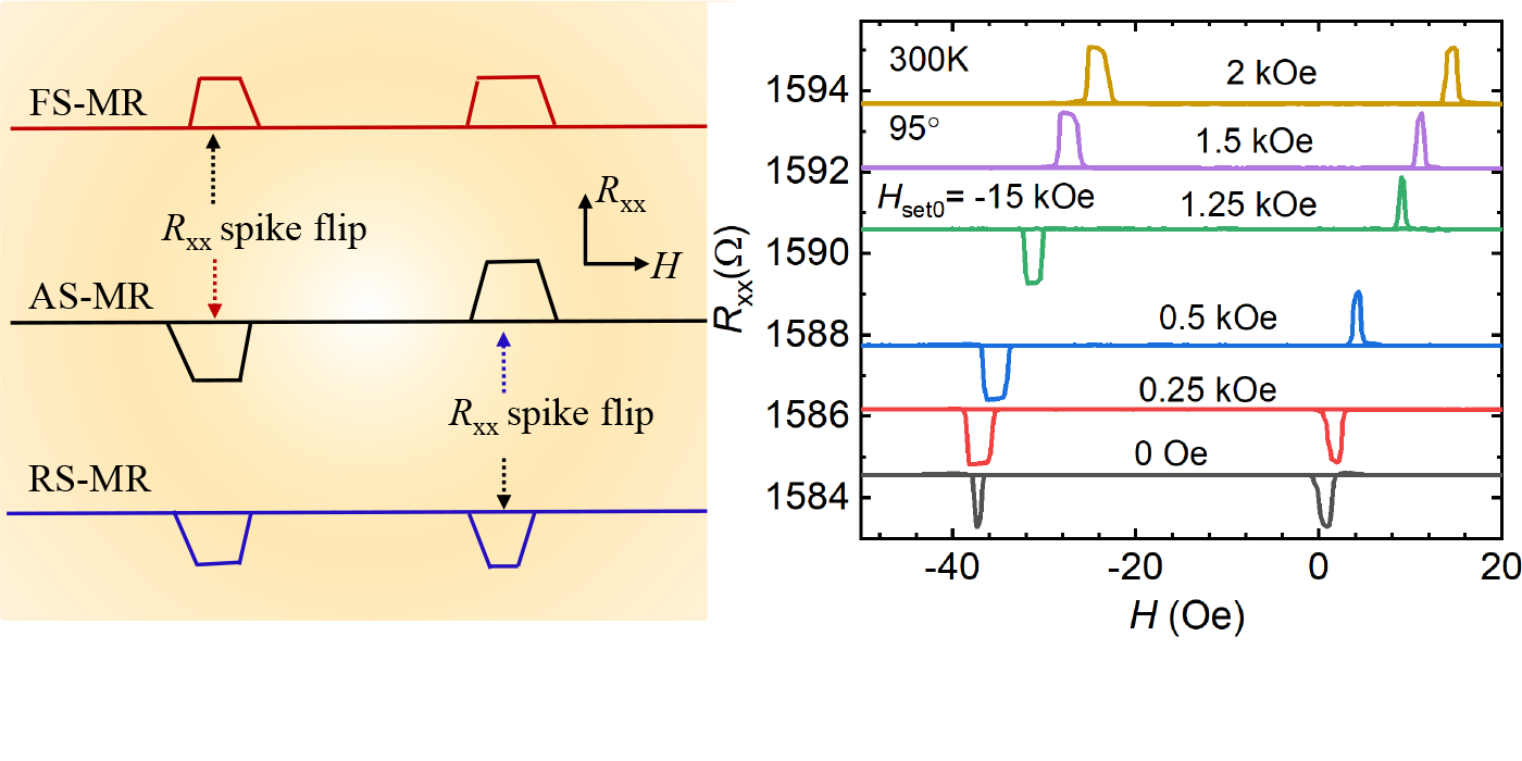 NiO-Co-Pt磁异质结构中磁场对称性调控磁输运特性研究
